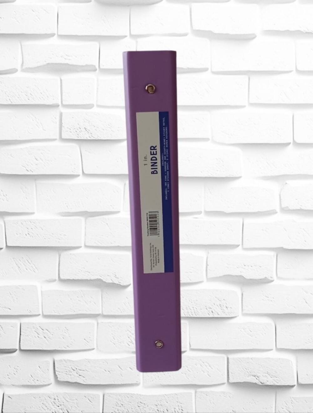 Clipboard 1in Binder in Purple - Picture 2 of 9